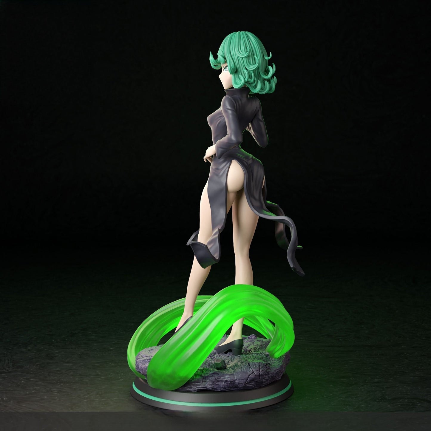 1284 Tatsumaki Special Edition - One-Punch Man - STL 3D Print Files - 3D Printed Garage Kit ガレージキット Resin Model Scale Figure フィギュア
