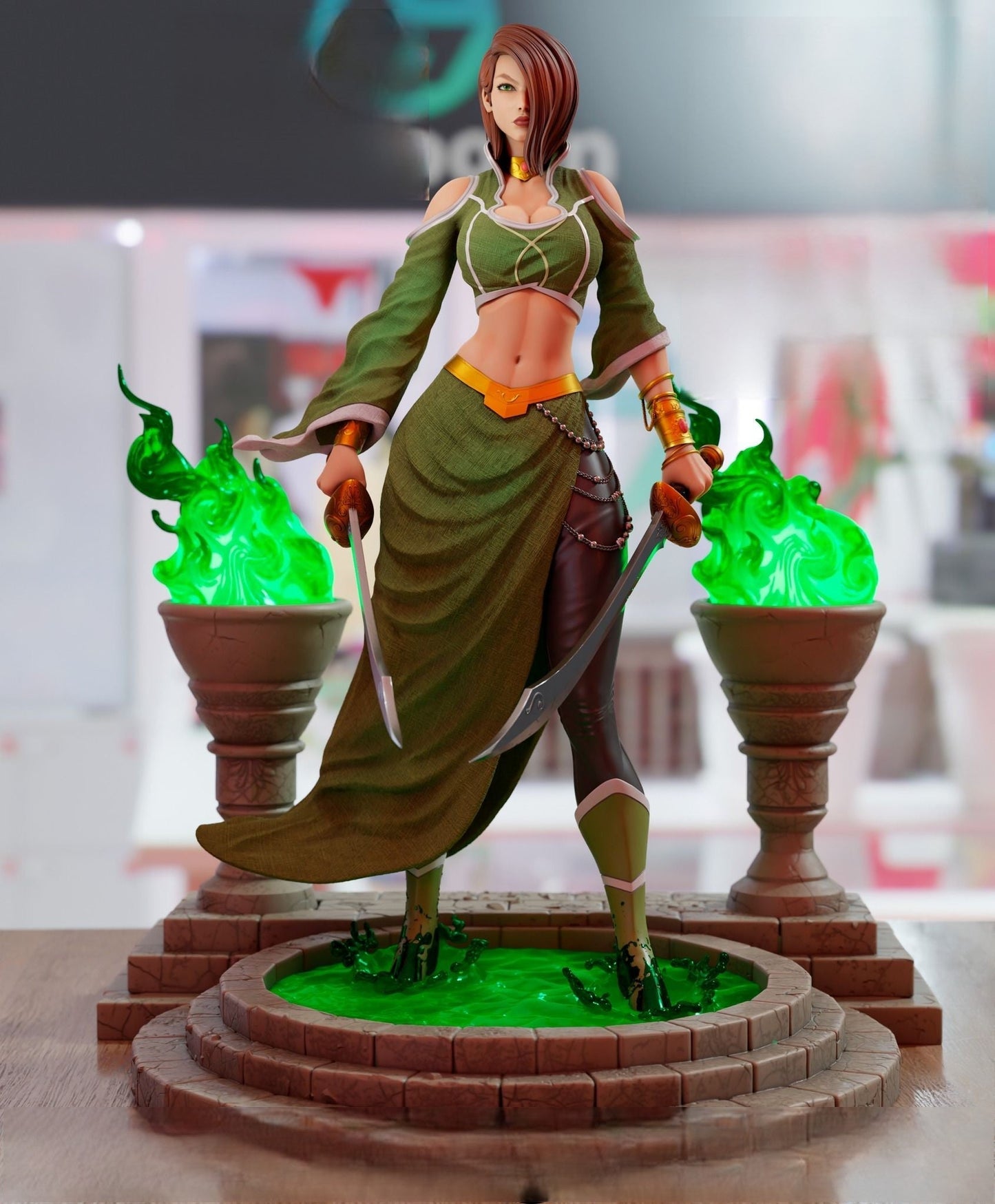 Talia al Ghul Special Edition - DC Comic - STL 3D Print Files - 3D Printed Garage Kit ガレージキット Resin Model Scale Figure フィギュア