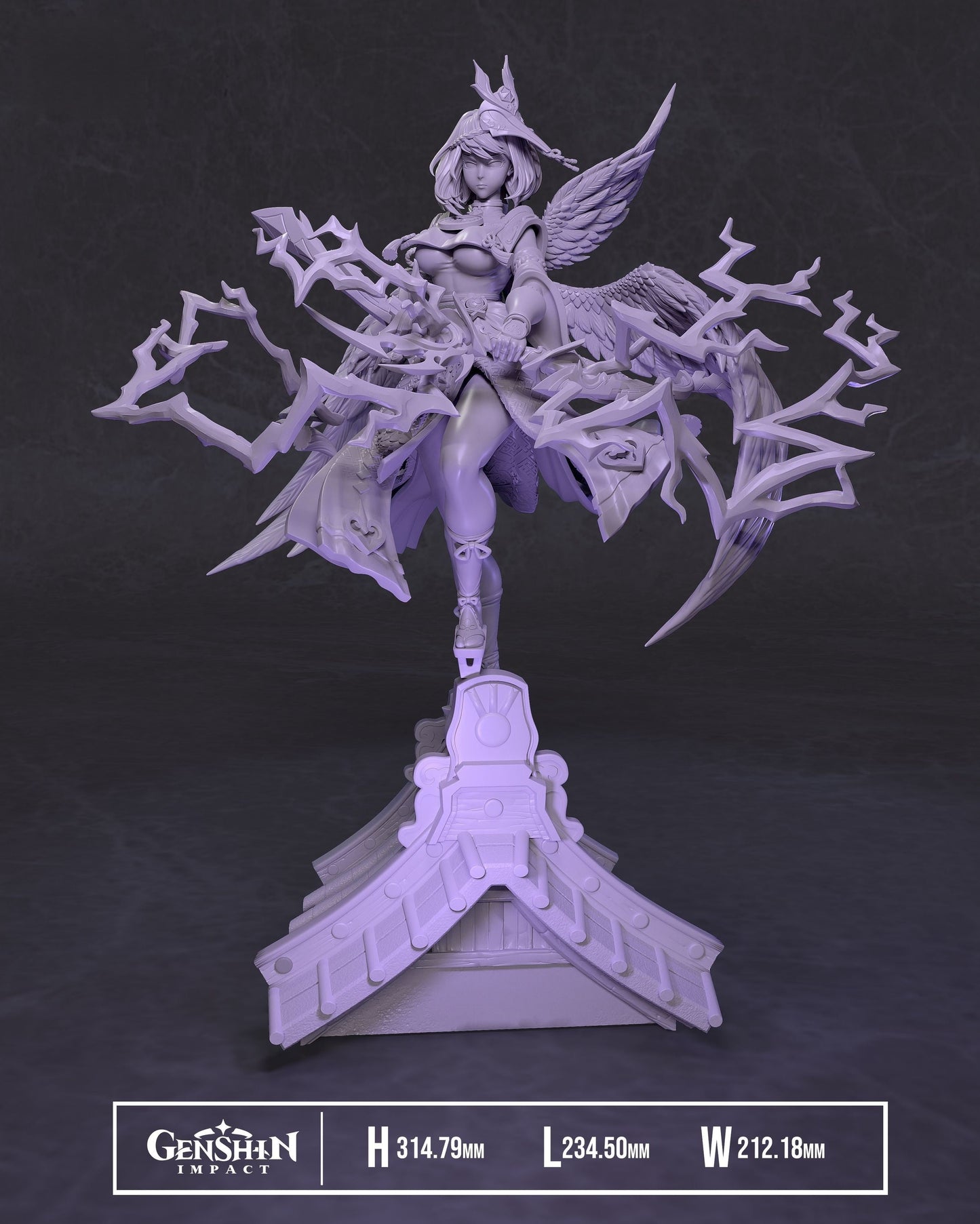 Kujou Sara Genshin Impact 1/8 Scale