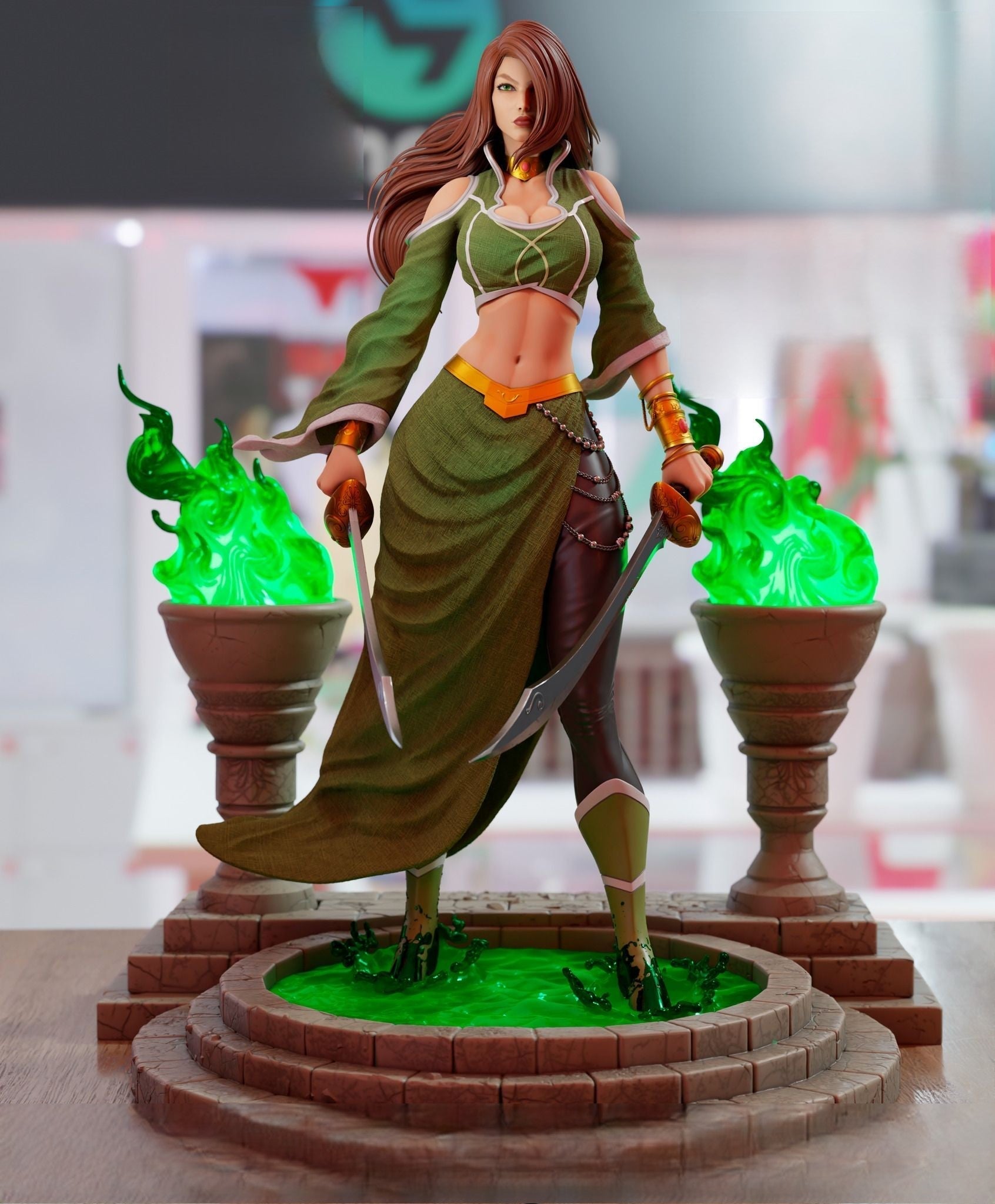 Talia al Ghul Special Edition - DC Comic - STL 3D Print Files - 3D Printed Garage Kit ガレージキット Resin Model Scale Figure フィギュア