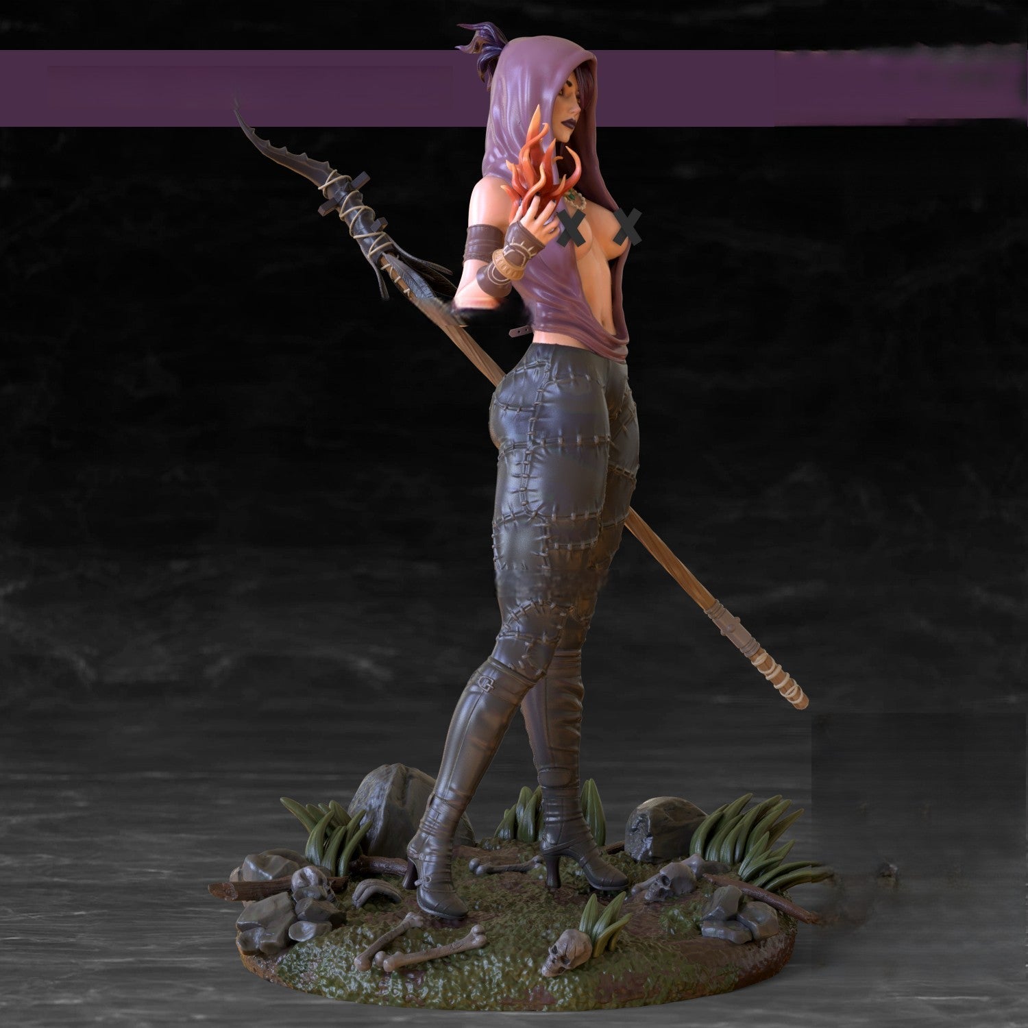 Morrigan Special Edition - Dragon Age - STL 3D Print Files - 3D Printed Garage Kit ガレージキット Resin Model Scale Figure フィギュア