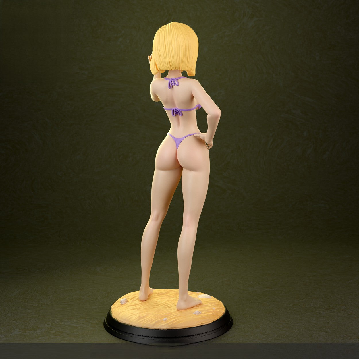 1386 Android 18 Special Edition - Dragon Ball - STL 3D Print Files - 3D Printed Garage Kit ガレージキット Resin Model Scale Figure フィギュア