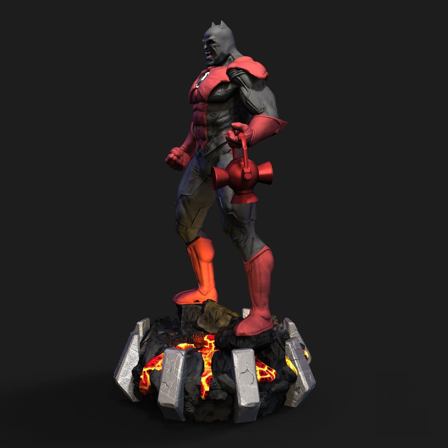 Batrocitus - Death Metal 7 - DC Multiverse - STL 3D Print Files - 3D Printed Garage Kit ガレージキット Resin Model Scale Figure フィギュア