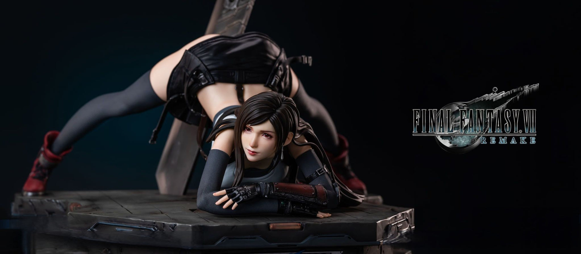 Tifa Lockhart Special Edition - Final Fantasy - STL 3D Print Files - 3D Printed Garage Kit ガレージキット Resin Model Scale Figure フィギュア
