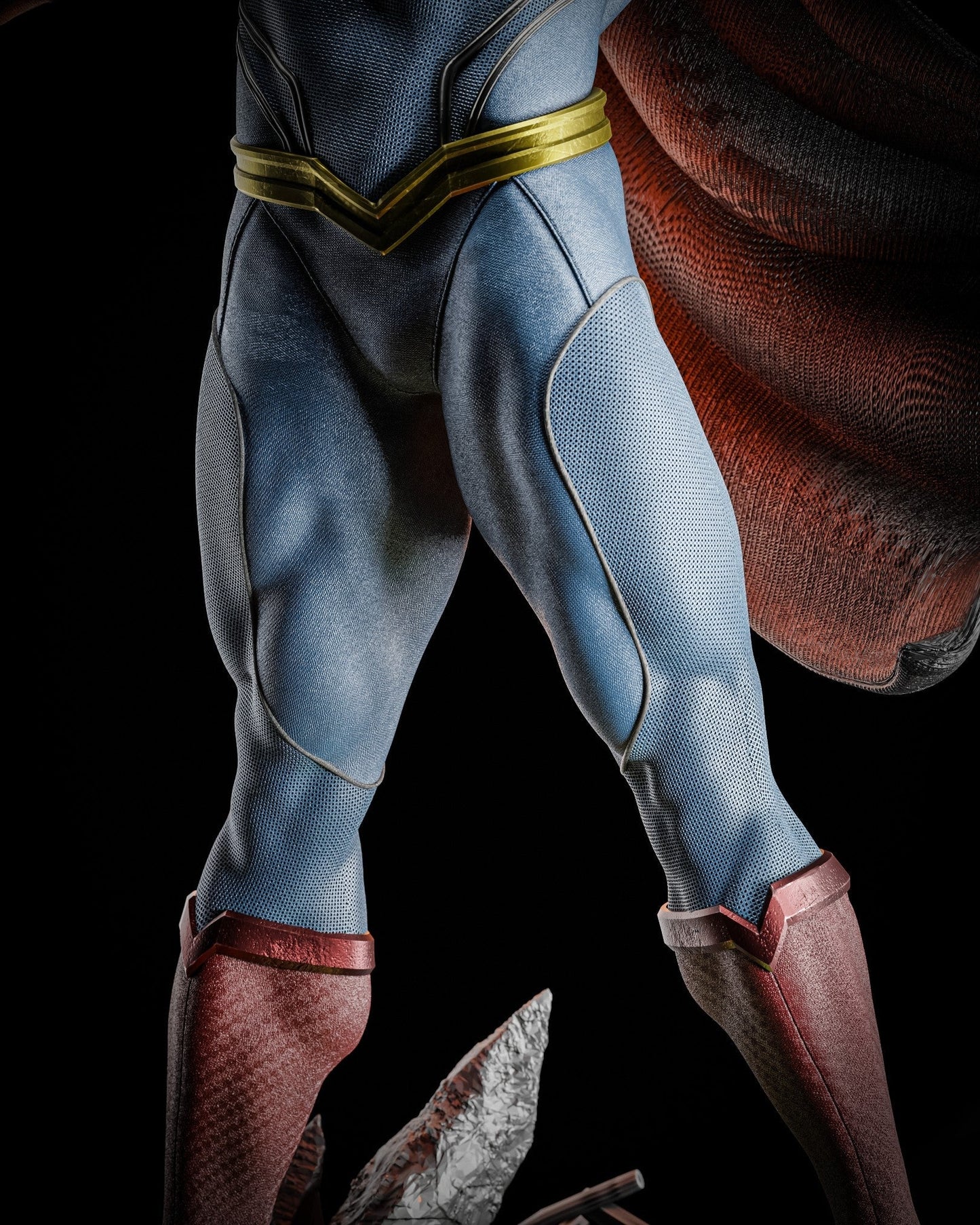 Superman - DC Comics 1/8 Scale - 3D Printed Garage Kit ガレージキット Resin Model Scale Figure フィギュア
