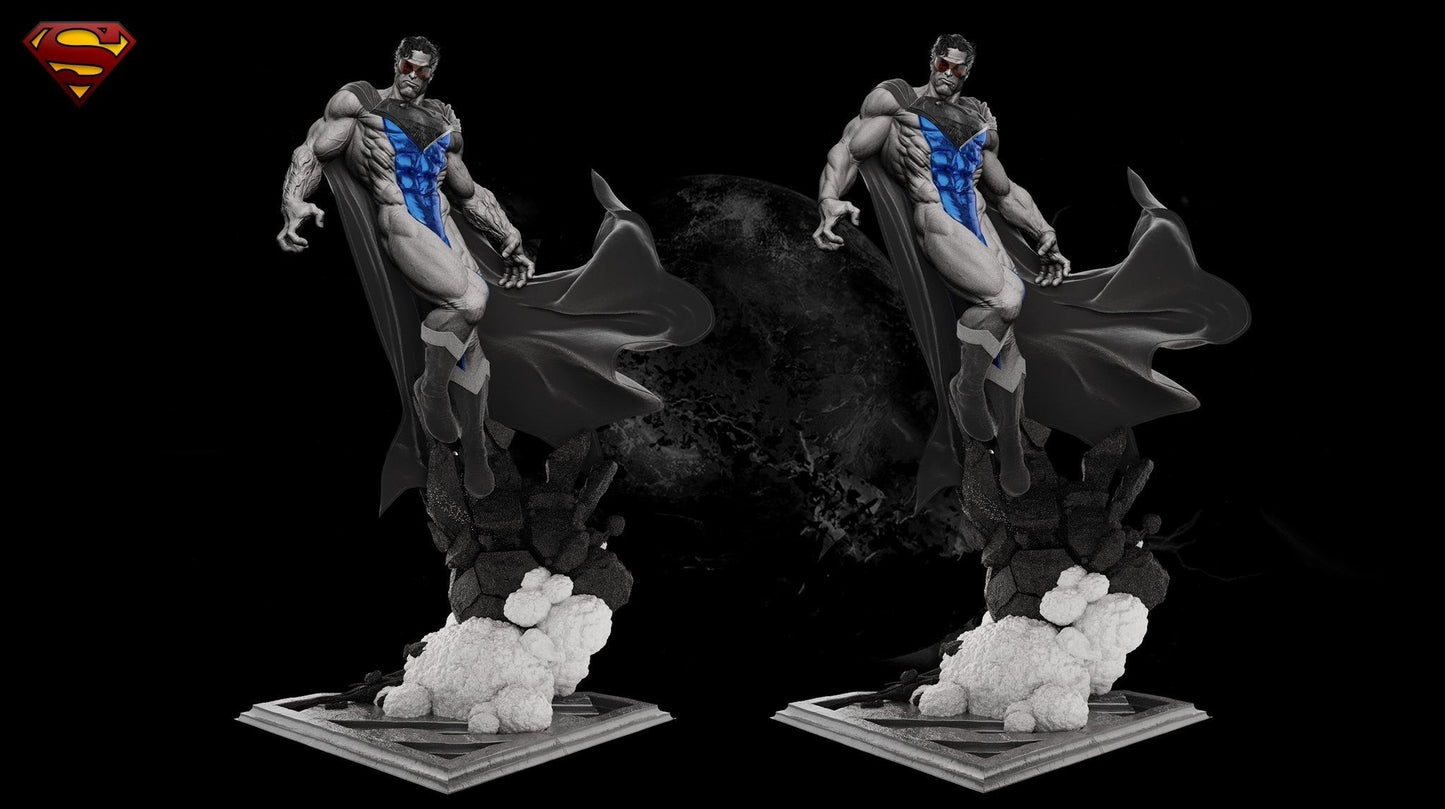 Eradicator (New Earth) - DC Comics - STL 3D Print Files - 3D Printed Garage Kit ガレージキット Resin Model Scale Figure フィギュア