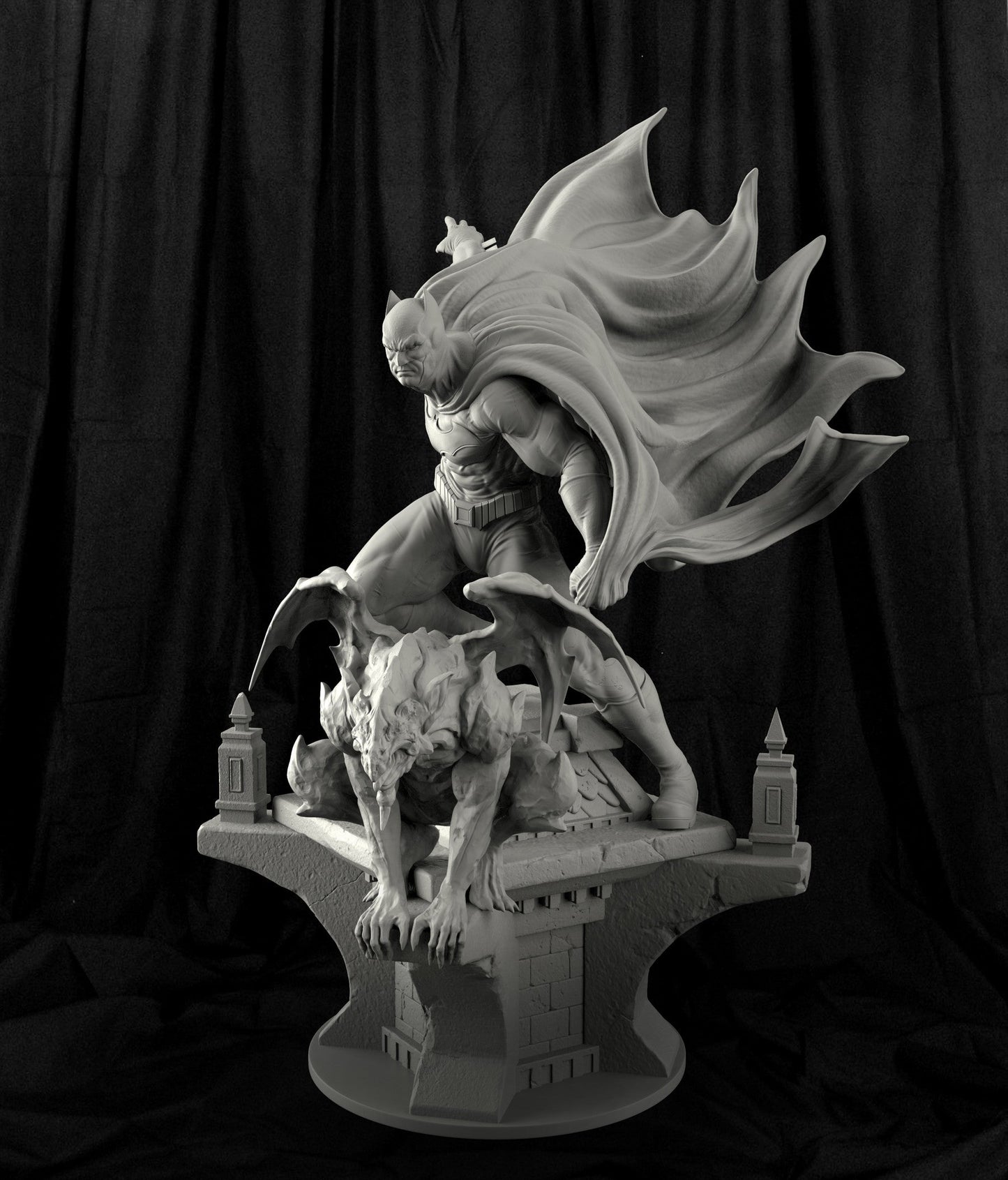1434 Batman - DC Comics - STL 3D Print Files - 3D Printed Garage Kit ガレージキット Resin Model Scale Figure フィギュア