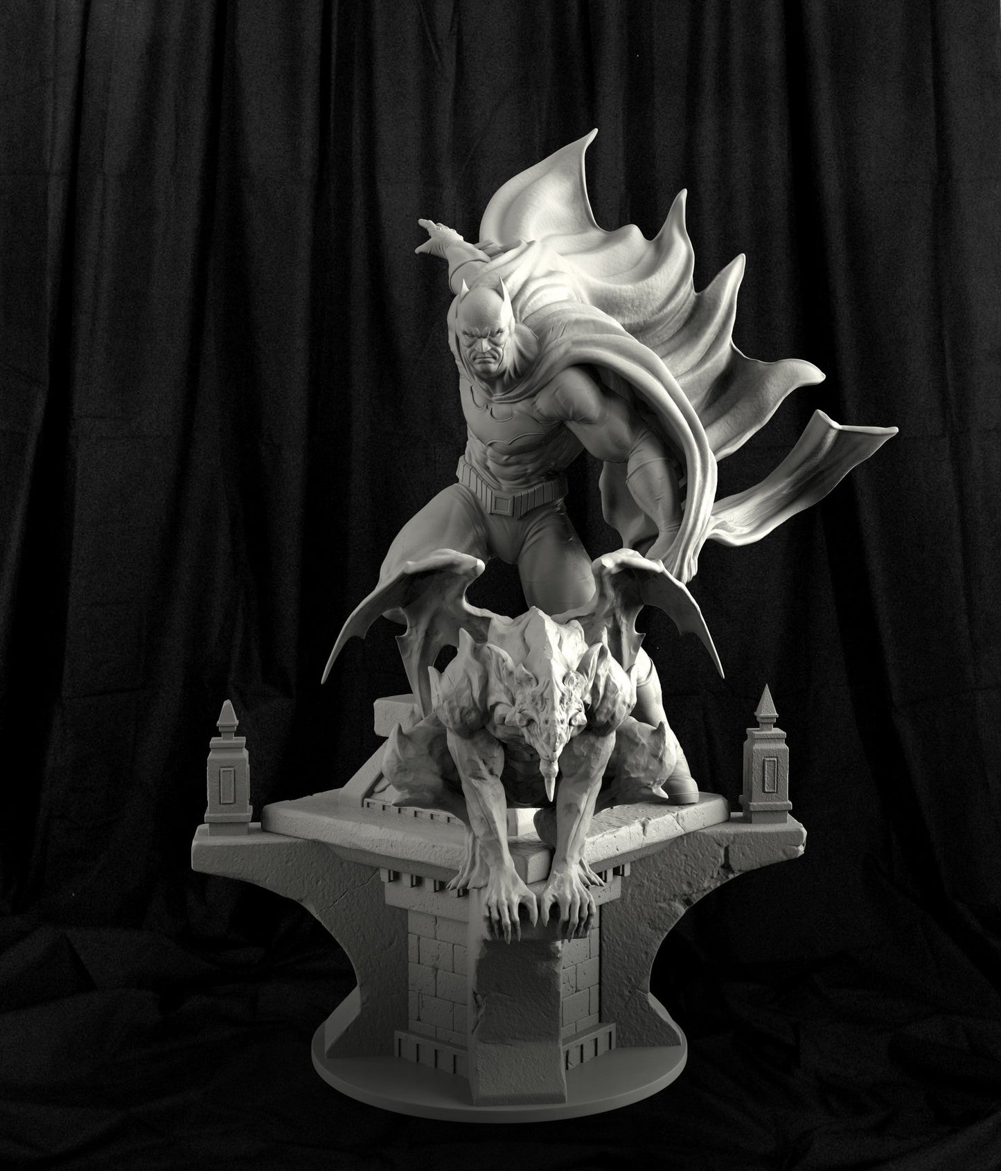 1434 Batman - DC Comics - STL 3D Print Files - 3D Printed Garage Kit ガレージキット Resin Model Scale Figure フィギュア