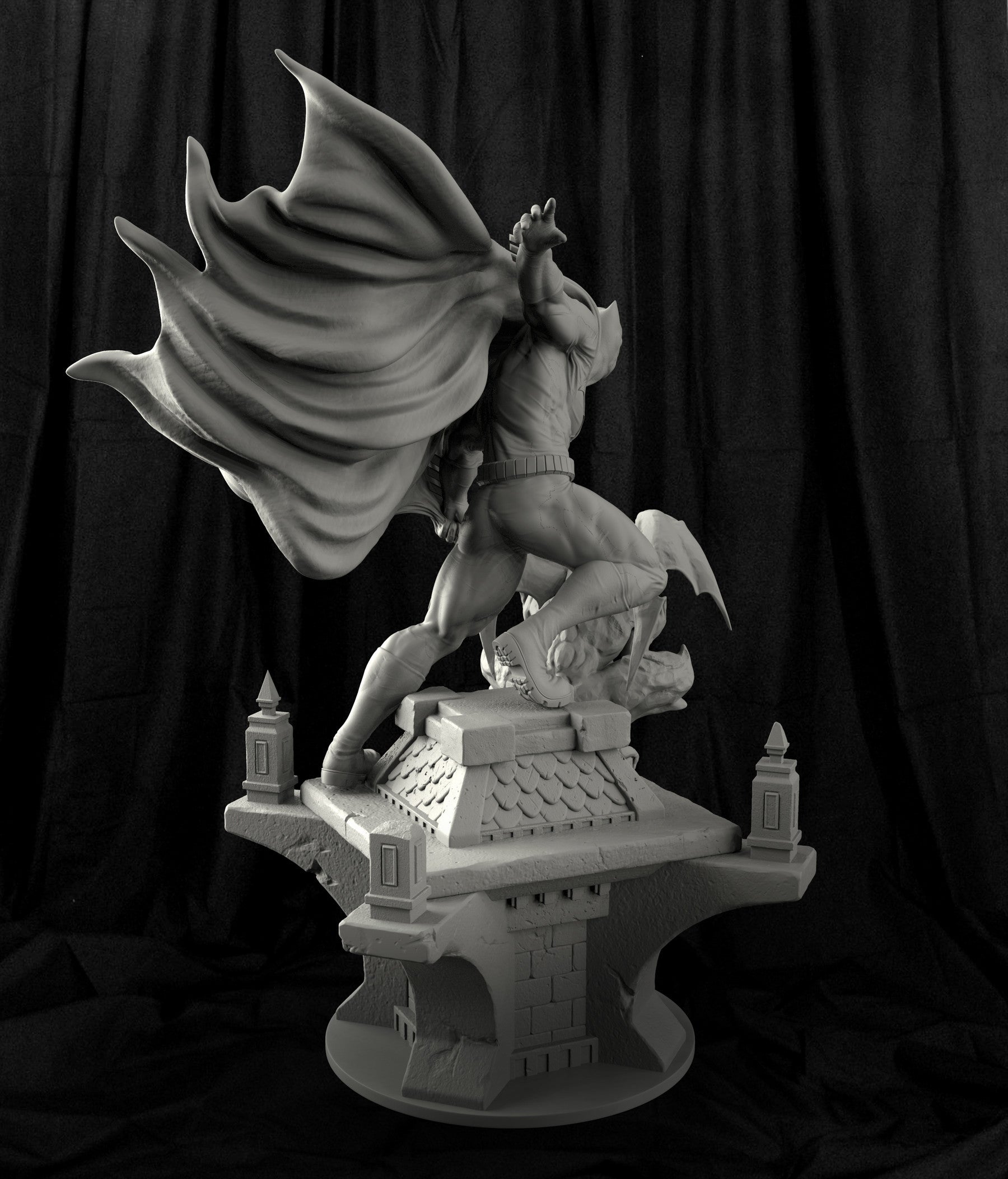 1434 Batman - DC Comics - STL 3D Print Files - 3D Printed Garage Kit ガレージキット Resin Model Scale Figure フィギュア