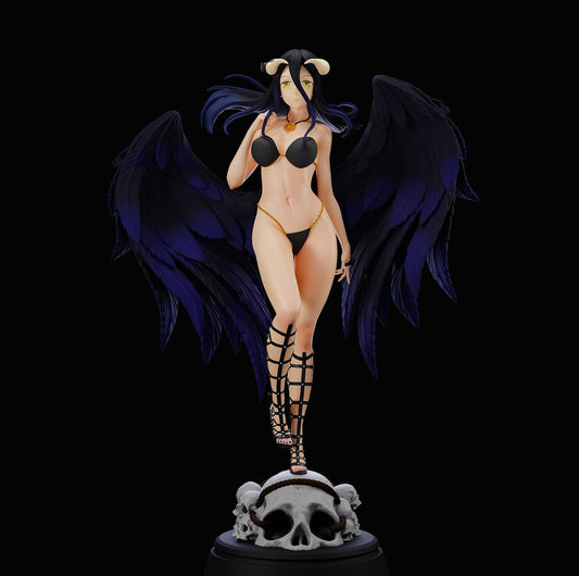 Albedo Special Edition - Overlord - STL 3D Print Files - 3D Printed Garage Kit ガレージキット Resin Model Scale Figure フィギュア