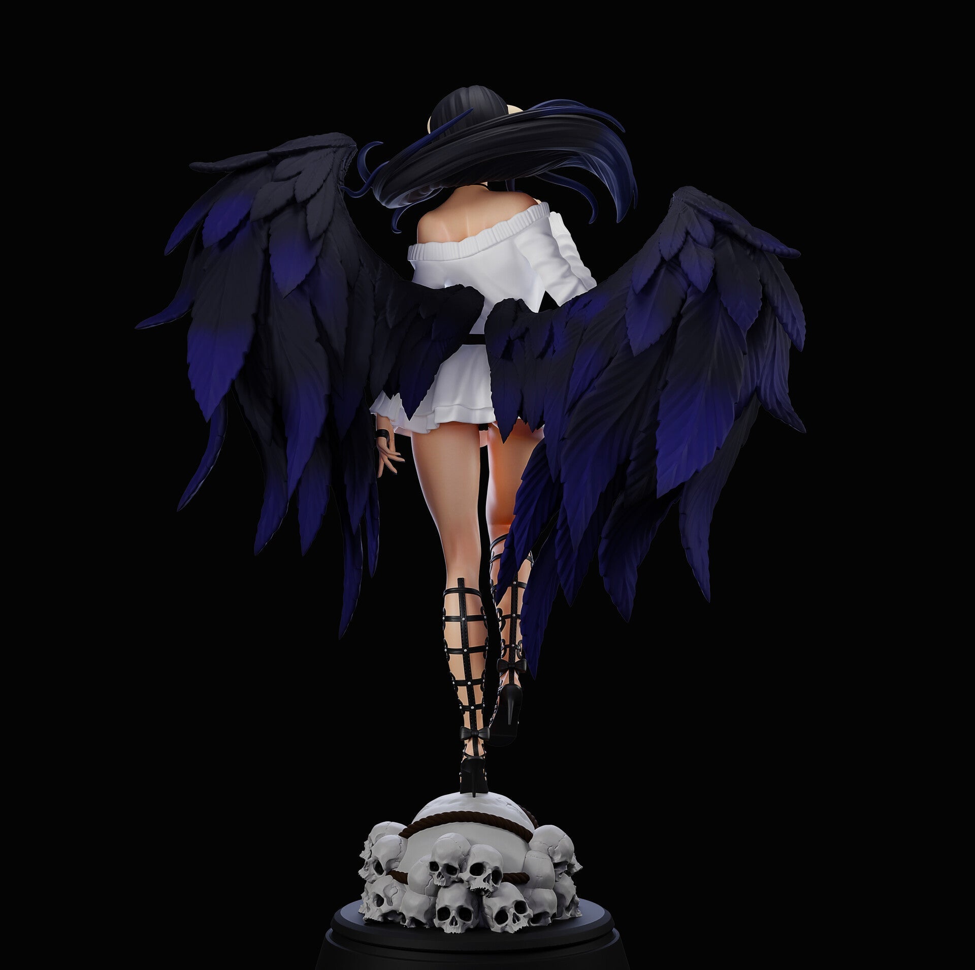 Albedo Special Edition - Overlord - STL 3D Print Files - 3D Printed Garage Kit ガレージキット Resin Model Scale Figure フィギュア