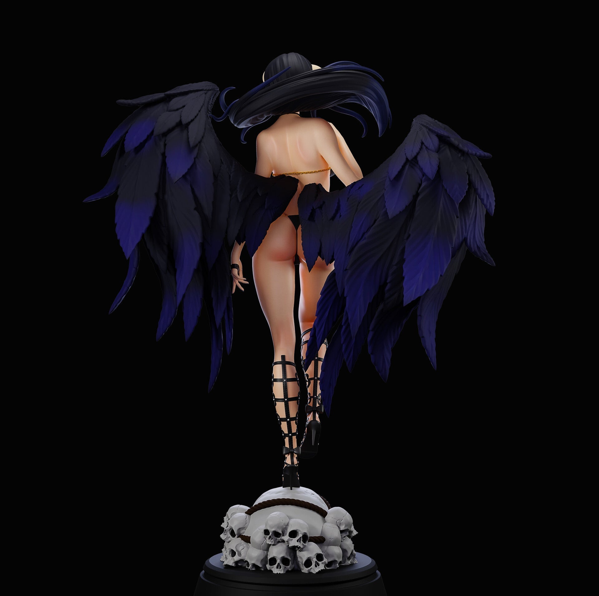 Albedo Special Edition - Overlord - STL 3D Print Files - 3D Printed Garage Kit ガレージキット Resin Model Scale Figure フィギュア