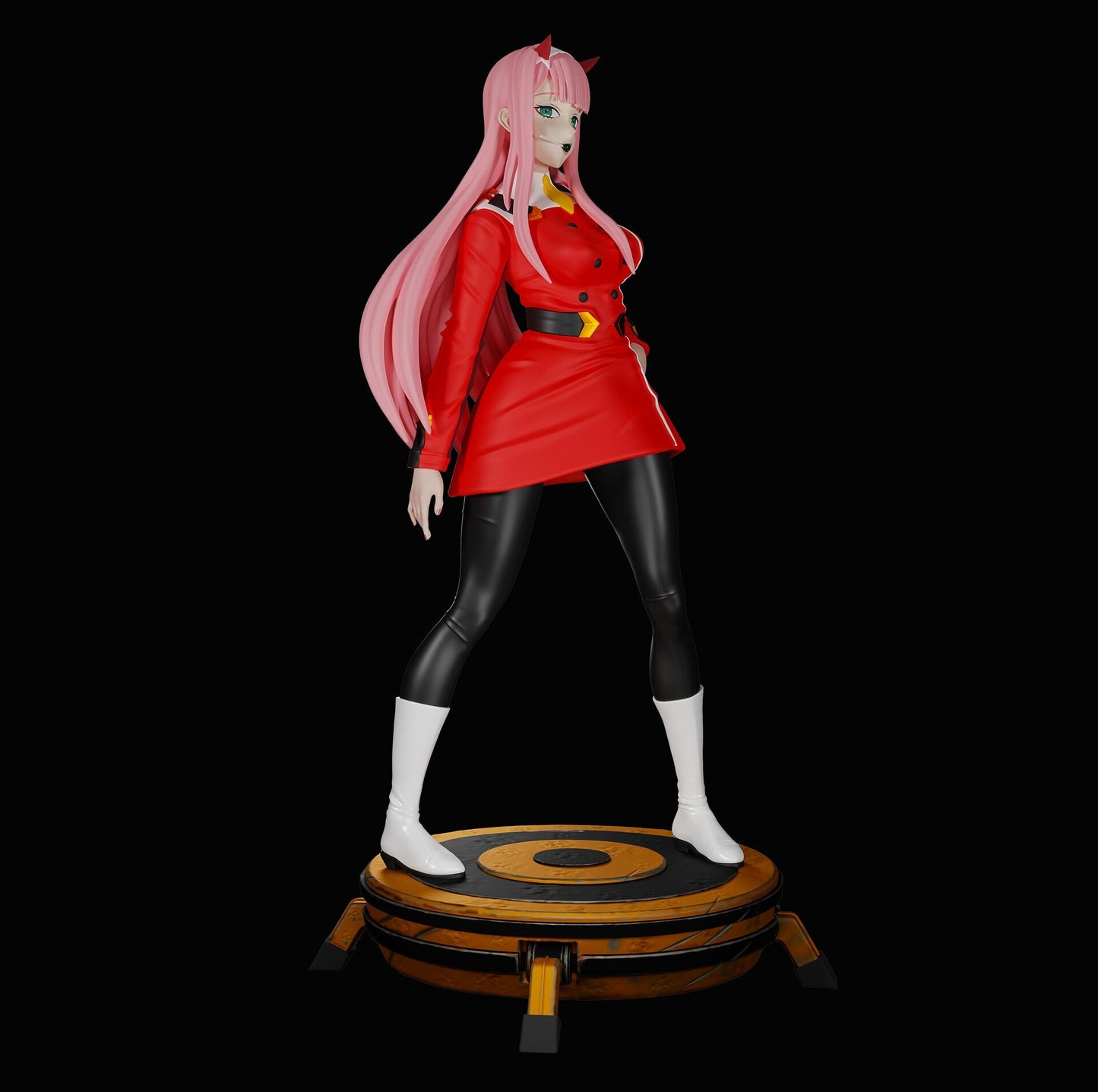 Zero Two Special Edition - DARLING in the FRANXX - STL 3D Print Files - 3D Printed Garage Kit ガレージキット Resin Model Scale Figure フィギュア