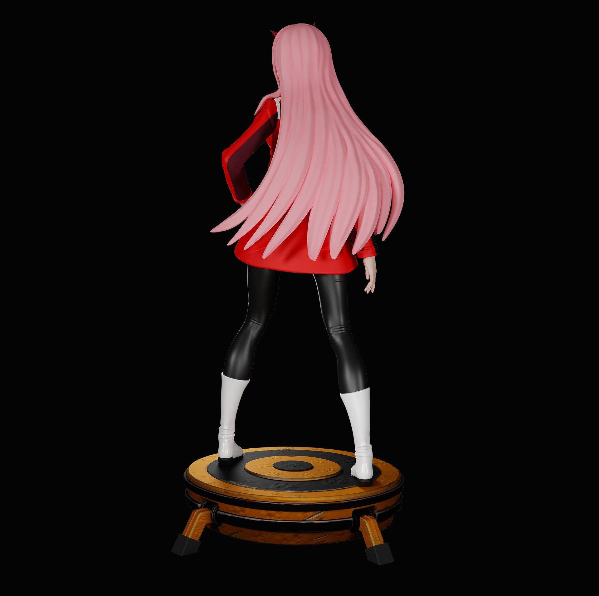 Zero Two Special Edition - DARLING in the FRANXX - STL 3D Print Files - 3D Printed Garage Kit ガレージキット Resin Model Scale Figure フィギュア