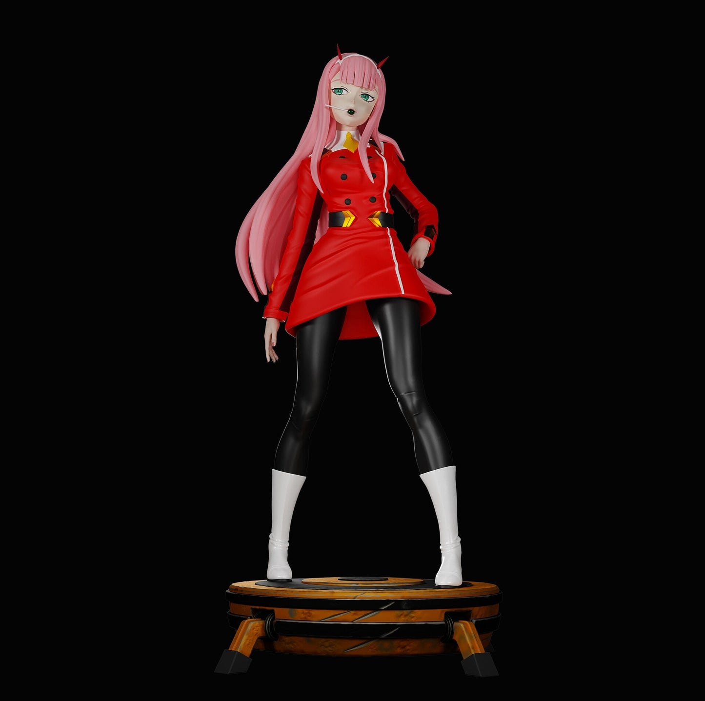 Zero Two Special Edition - DARLING in the FRANXX - STL 3D Print Files - 3D Printed Garage Kit ガレージキット Resin Model Scale Figure フィギュア