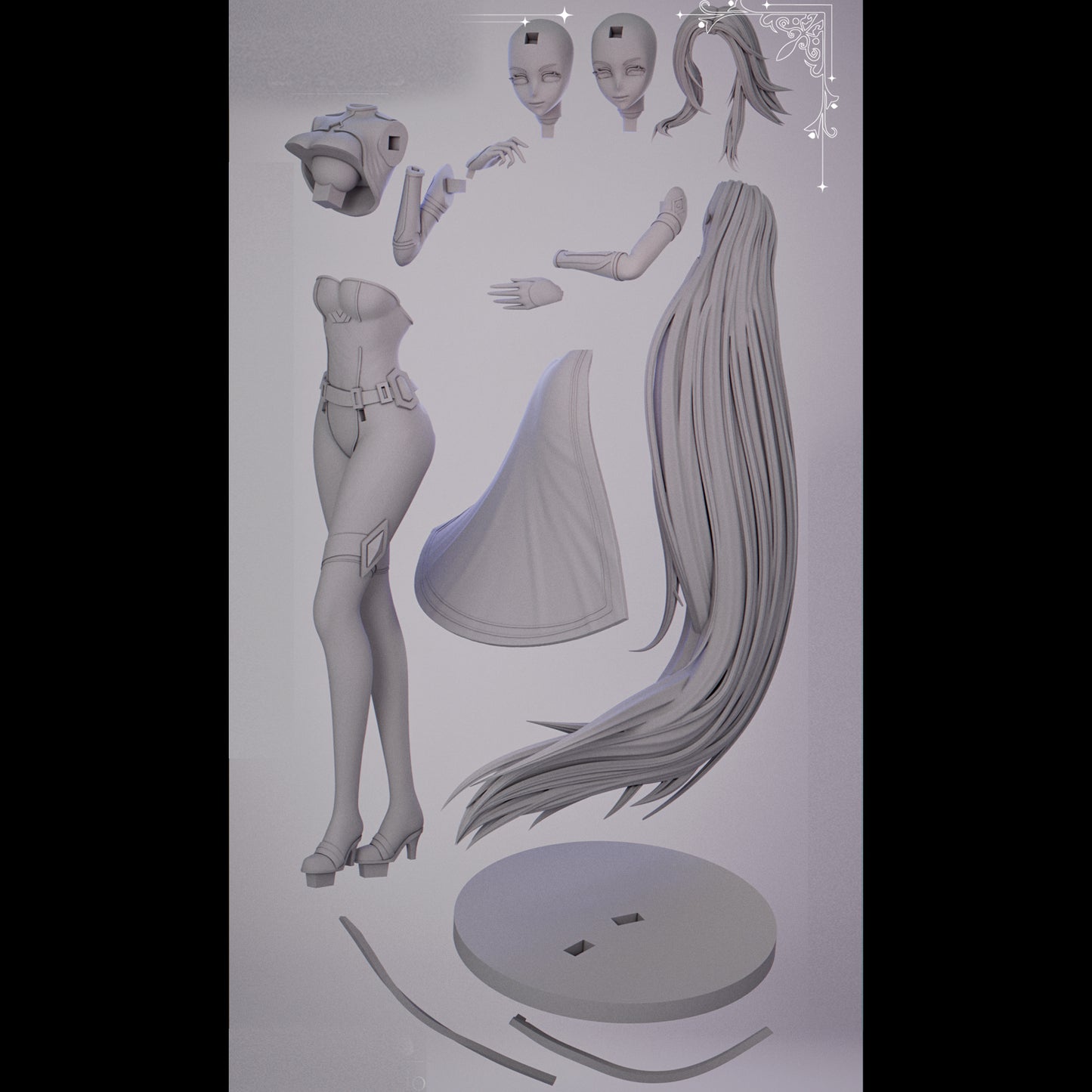 Eminence of Shadow Gamma 1/7 Scale 陰の実力者になりたくて! G3D