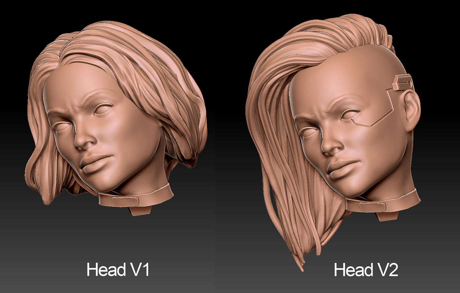 The Lady Killer Special Edition - STL 3D Print Files - 3D Printed Garage Kit ガレージキット Resin Model Scale Figure フィギュア