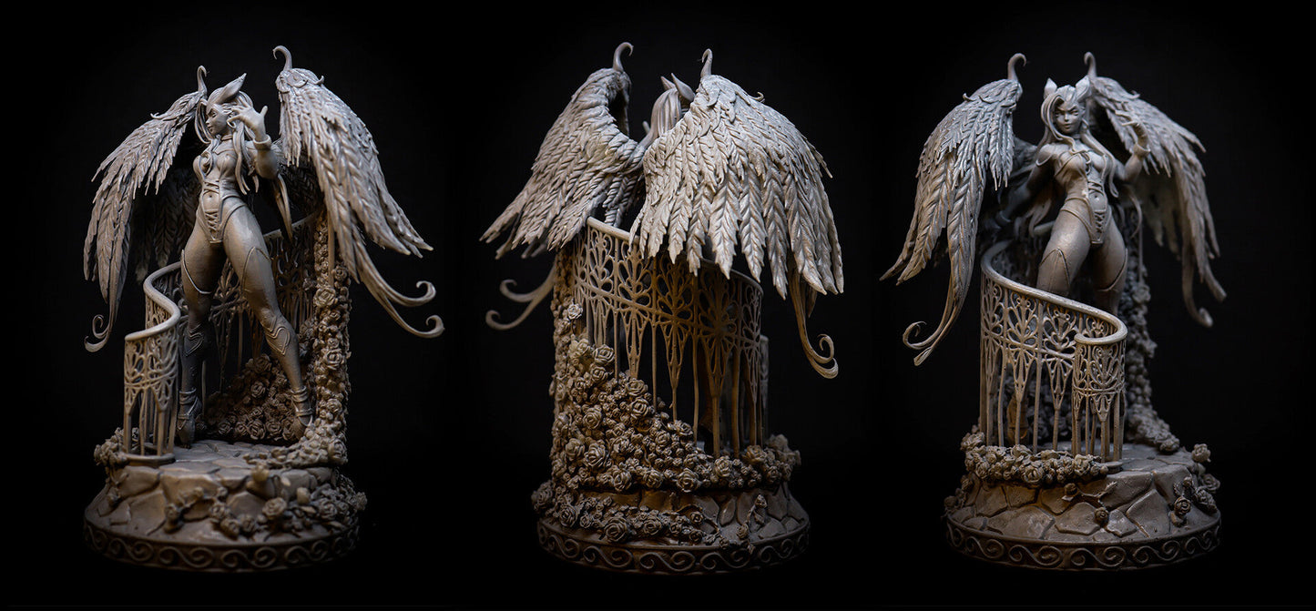 Aleriia V's Angie Special Edition - STL 3D Print Files - 3D Printed Garage Kit ガレージキット Resin Model Scale Figure フィギュア