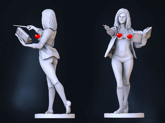 HERMIONE GRANGER Special Edition - Harry Potter - STL 3D Print Files - 3D Printed Garage Kit ガレージキット Resin Model Scale Figure フィギュア