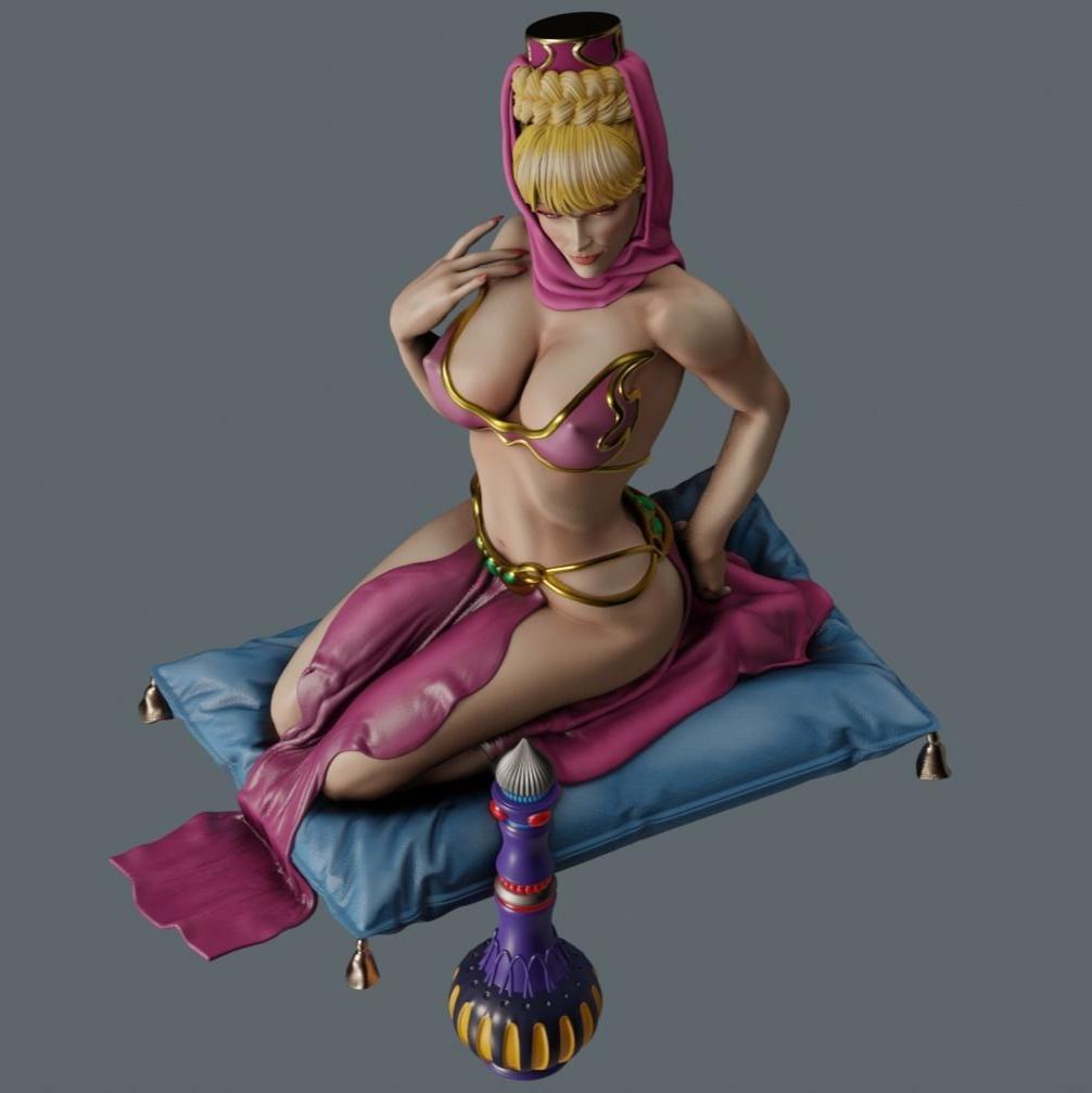 I Dream of Jeannie Special Edition - STL 3D Print Files - 3D Printed Garage Kit ガレージキット Resin Model Scale Figure フィギュア