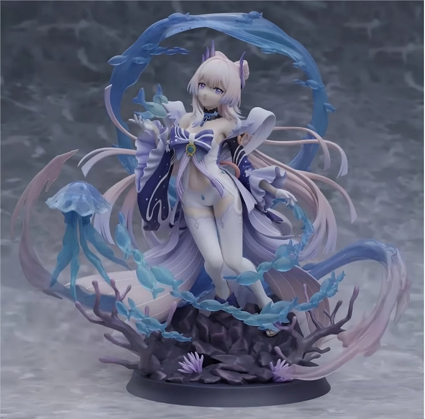 Sangonomiya Kokomi - Genshin Impact - STL 3D Print Files - 3D Printed Garage Kit ガレージキット Resin Model Scale Figure フィギュア