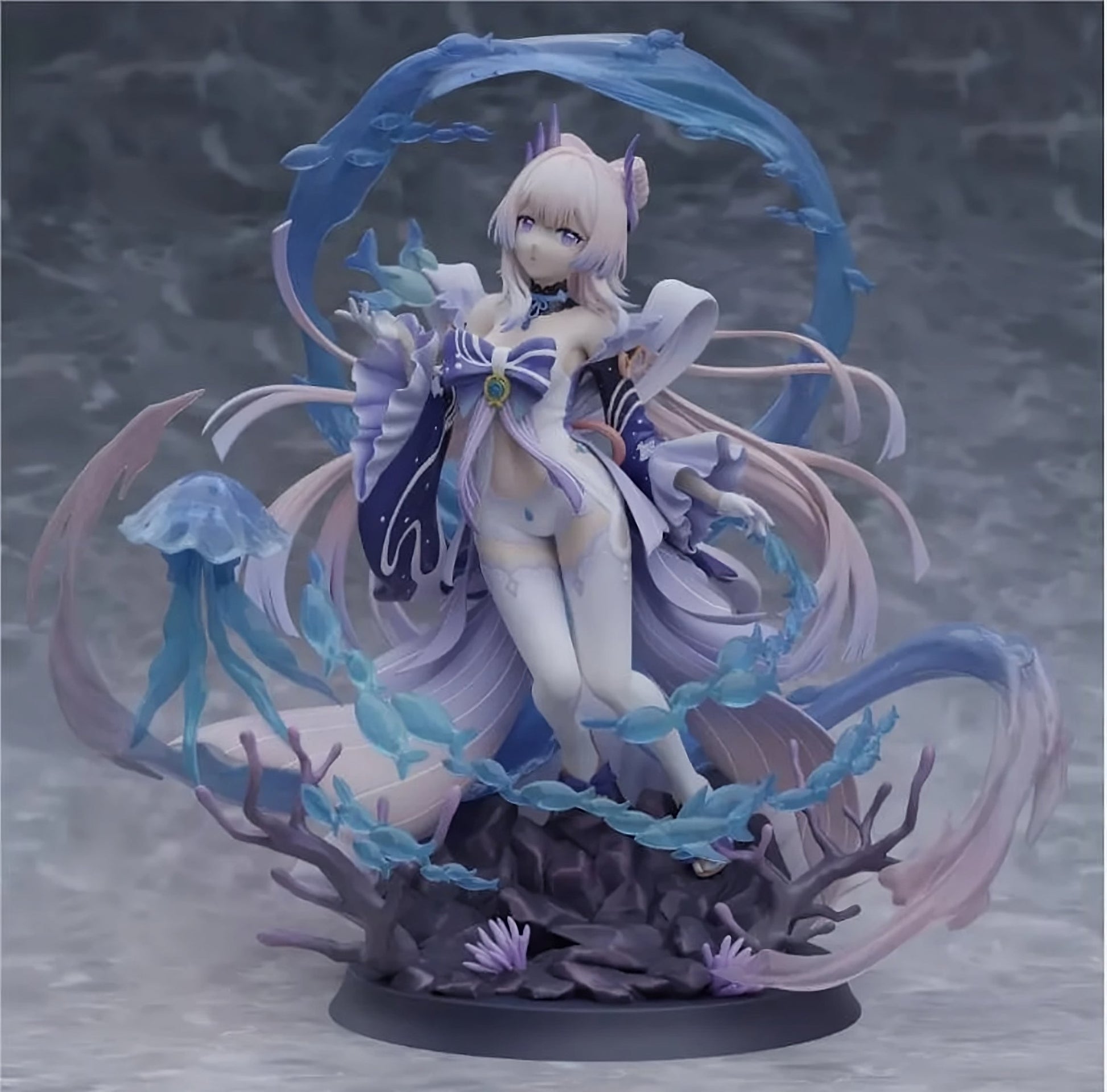 Sangonomiya Kokomi - Genshin Impact - STL 3D Print Files - 3D Printed Garage Kit ガレージキット Resin Model Scale Figure フィギュア