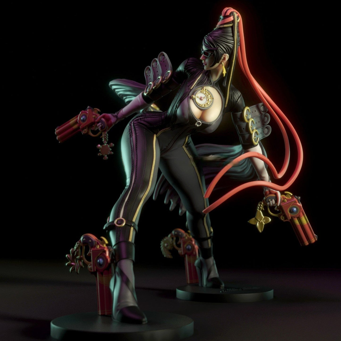 Cereza Special Edition - Bayonetta - STL 3D Print Files - 3D Printed Garage Kit ガレージキット Resin Model Scale Figure フィギュア