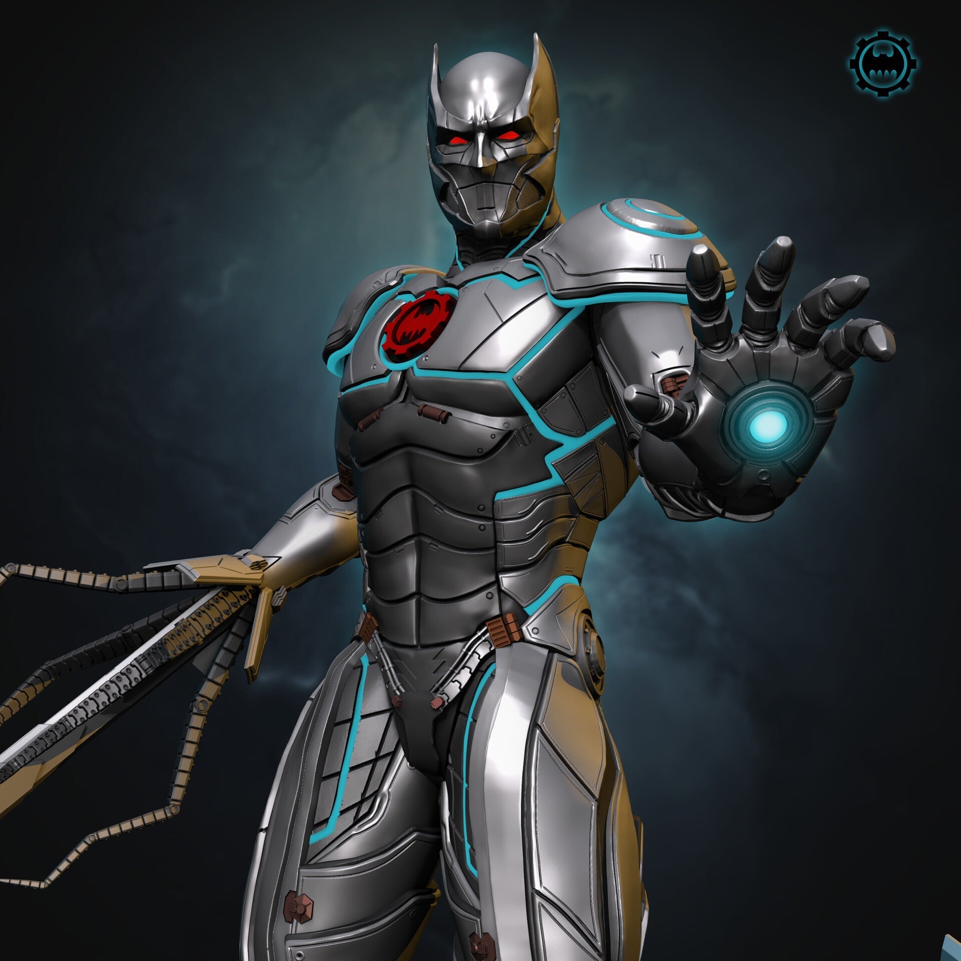 Murder Machine - Batman - STL 3D Print Files - 3D Printed Garage Kit ガレージキット Resin Model Scale Figure フィギュア