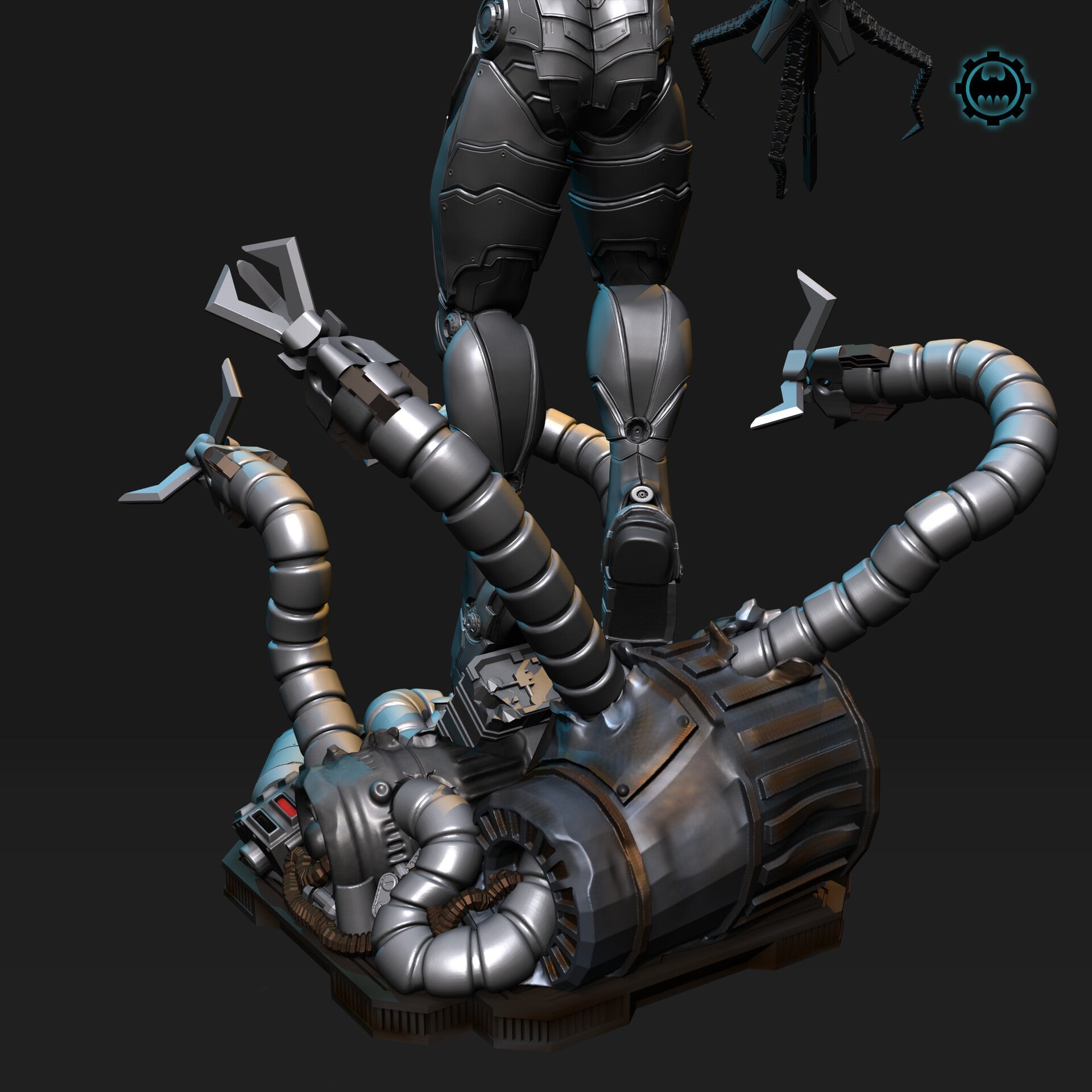 Murder Machine - Batman - STL 3D Print Files - 3D Printed Garage Kit ガレージキット Resin Model Scale Figure フィギュア