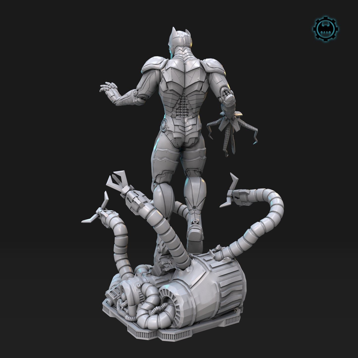 Murder Machine - Batman - STL 3D Print Files - 3D Printed Garage Kit ガレージキット Resin Model Scale Figure フィギュア
