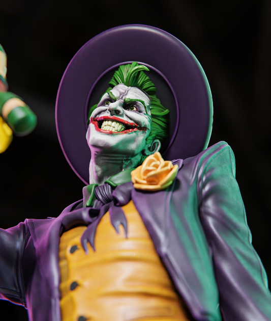 1276 Joker - DC Comics - STL 3D Print Files - 3D Printed Garage Kit ガレージキット Resin Model Scale Figure フィギュア