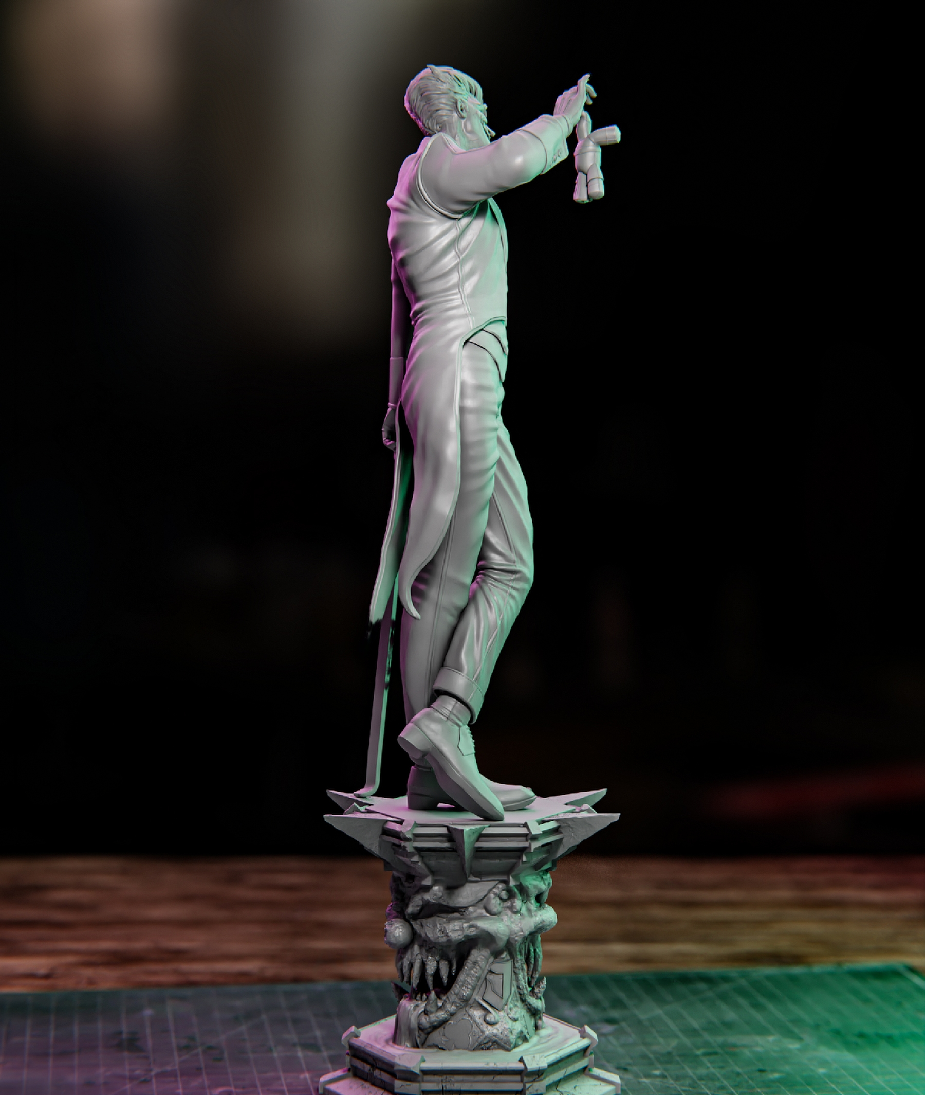 1276 Joker - DC Comics - STL 3D Print Files - 3D Printed Garage Kit ガレージキット Resin Model Scale Figure フィギュア