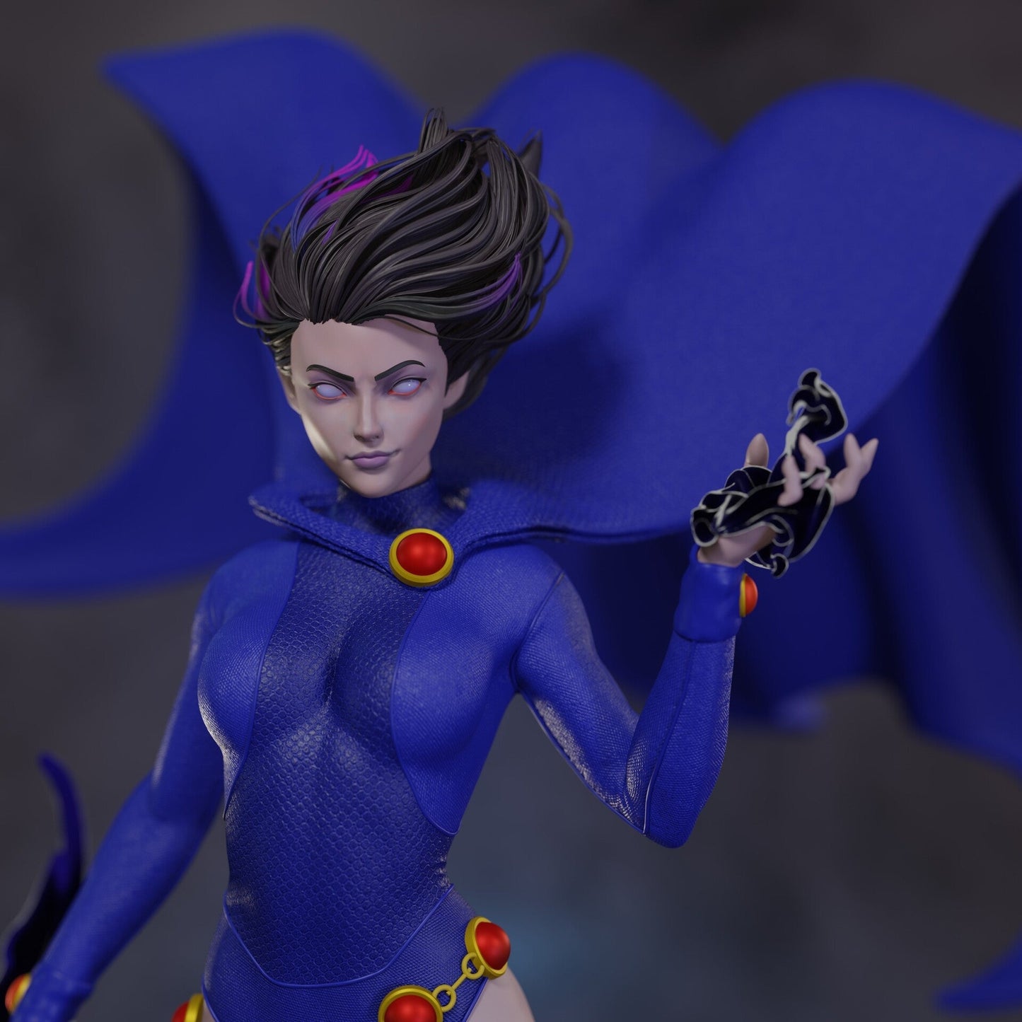 1599 Raven - DC Comics - STL 3D Print Files - 3D Printed Garage Kit ガレージキット Resin Model Scale Figure フィギュア