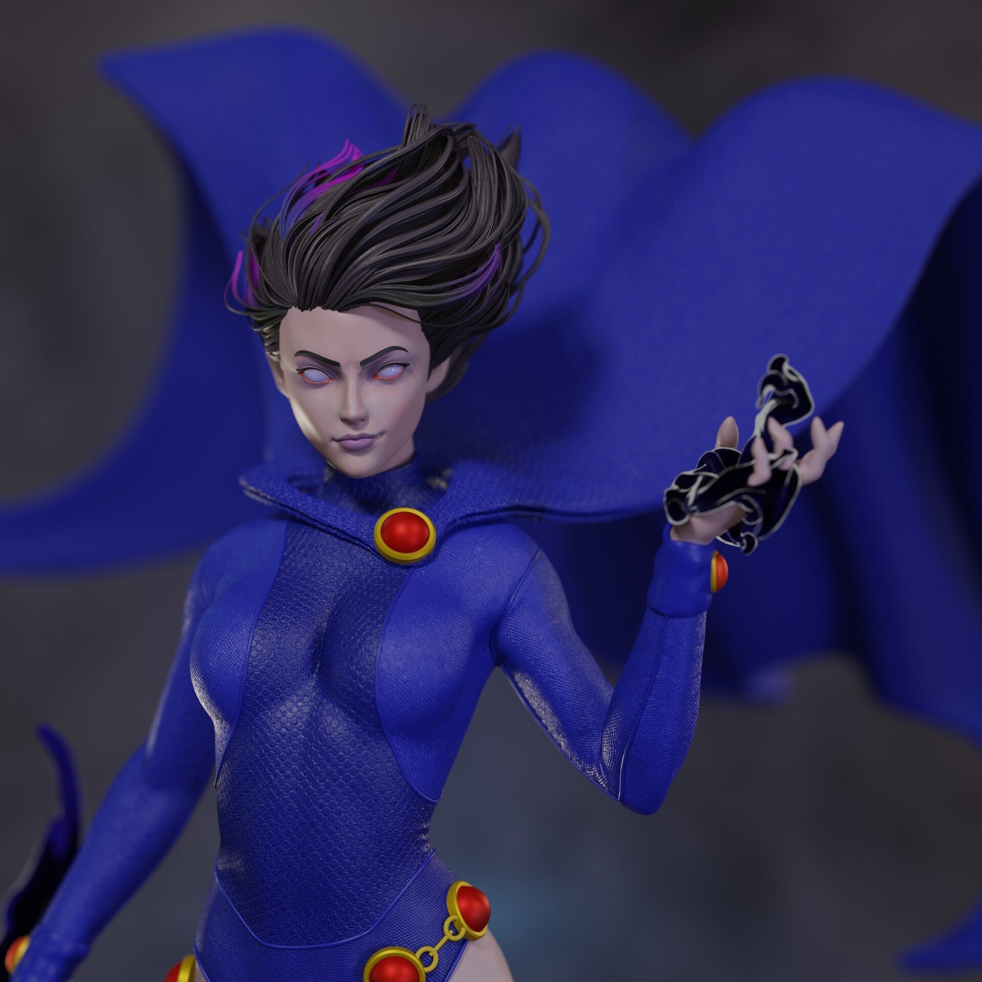 1599 Raven - DC Comics - STL 3D Print Files - 3D Printed Garage Kit ガレージキット Resin Model Scale Figure フィギュア