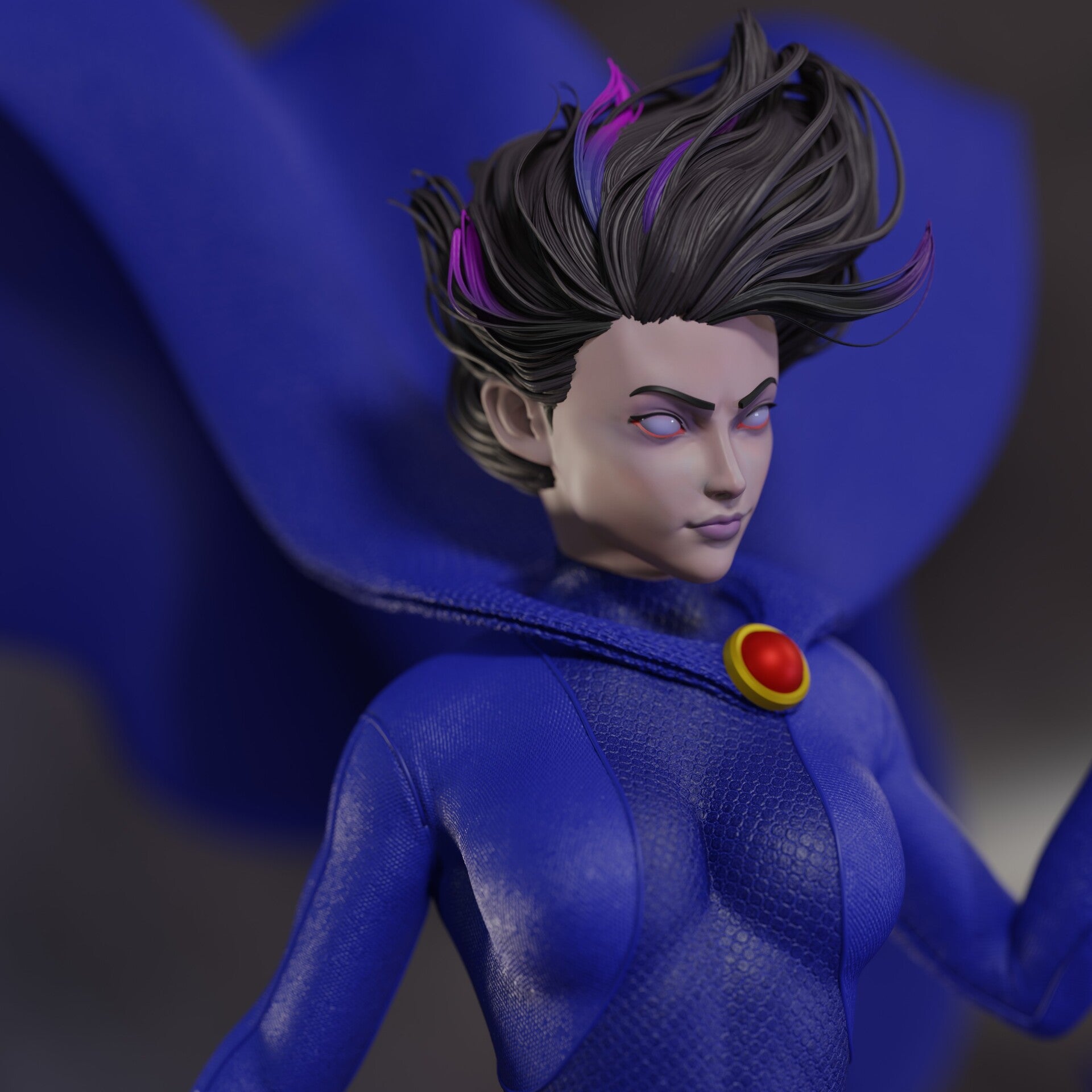 1599 Raven - DC Comics - STL 3D Print Files - 3D Printed Garage Kit ガレージキット Resin Model Scale Figure フィギュア