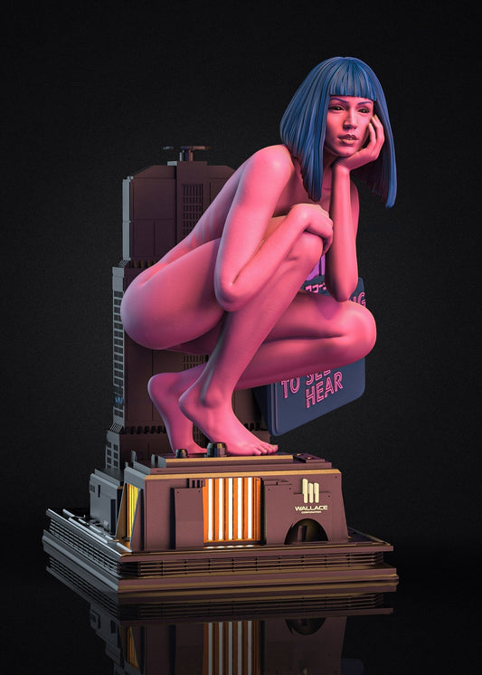 Joi Special Edition - Blade Runner 2049 - 1/8 Scale - 3D Printed Garage Kit ガレージキット Resin Model Scale Figure フィギュア