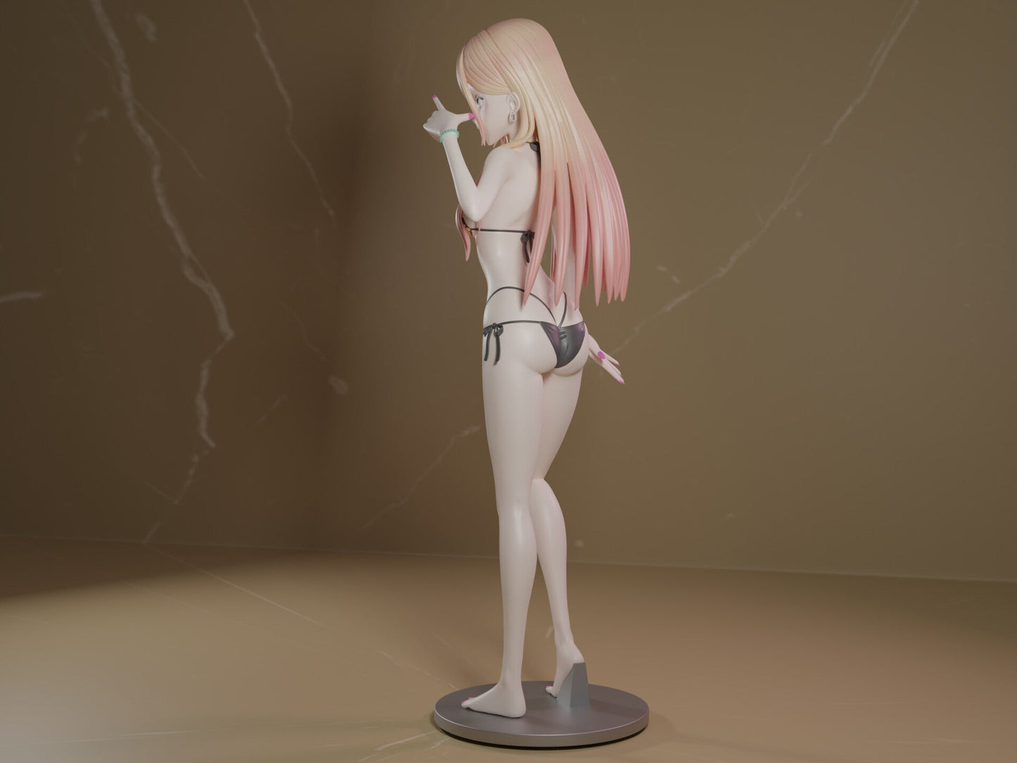1408 Marin Kitagawa Bikini - My Dress up Darling - STL 3D Print Files - 3D Printed Garage Kit ガレージキット Resin Model Scale Figure フィギュア
