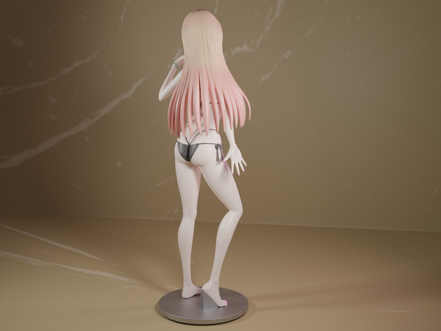1408 Marin Kitagawa Bikini - My Dress up Darling - STL 3D Print Files - 3D Printed Garage Kit ガレージキット Resin Model Scale Figure フィギュア