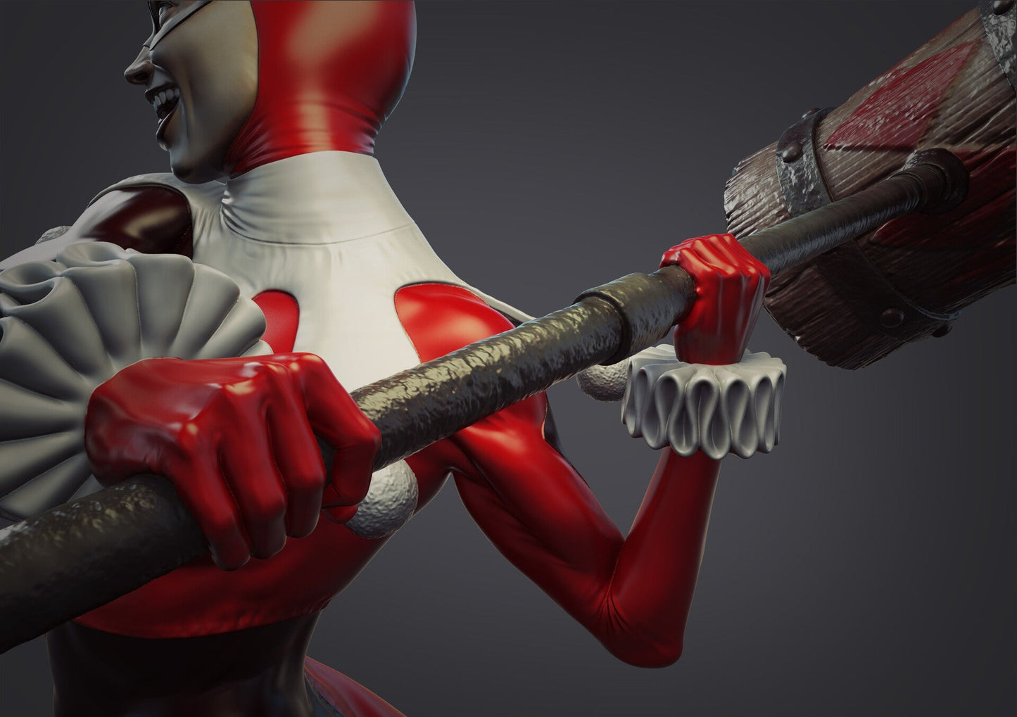 1429 Harley Quinn Comic - DC Comics - STL 3D Print Files - 3D Printed Garage Kit ガレージキット Resin Model Scale Figure フィギュア
