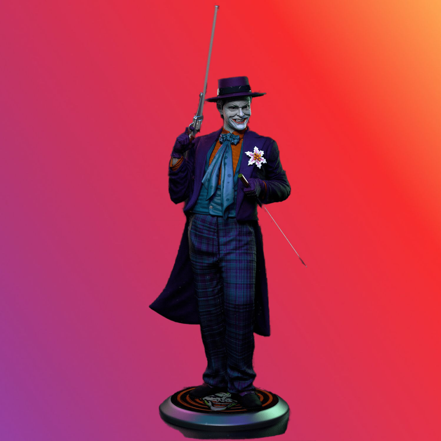 The Joker - Jack Nicholson - STL 3D Print Files - 3D Printed Garage Kit ガレージキット Resin Model Scale Figure フィギュア