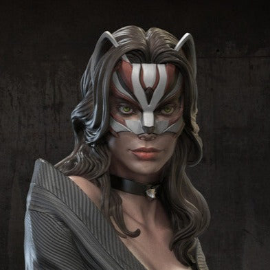1375 Catwoman - DC Comics - STL 3D Print Files - 3D Printed Garage Kit ガレージキット Resin Model Scale Figure フィギュア