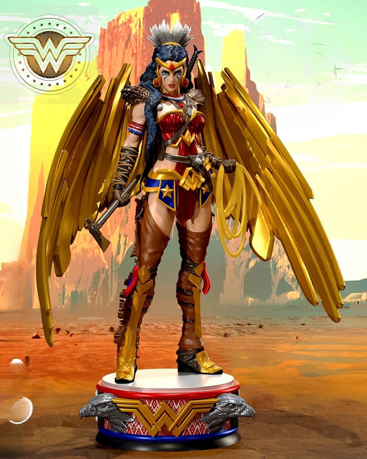 1582 Wonder Woman Alternative - STL 3D Print Files - 3D Printed Garage Kit ガレージキット Resin Model Scale Figure フィギュア