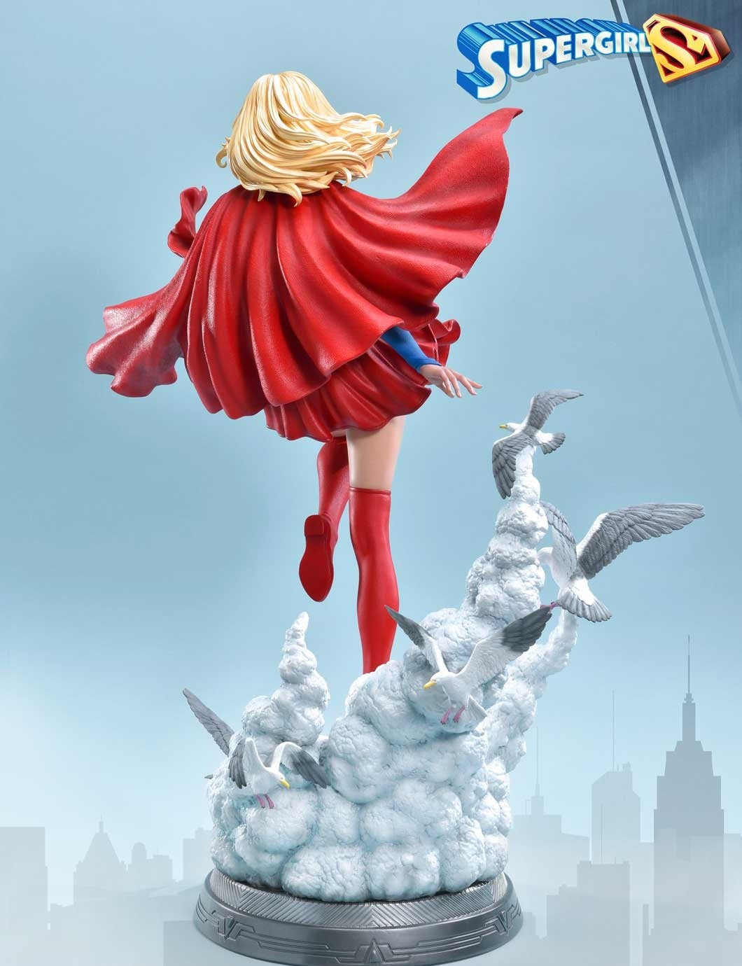 Supergirl Comics - DC COMICS - STL 3D Print Files - 3D Printed Garage Kit ガレージキット Resin Model Scale Figure フィギュア
