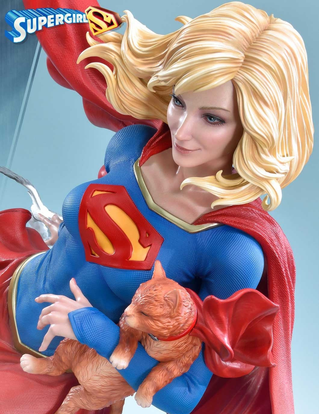 Supergirl Comics - DC COMICS - STL 3D Print Files - 3D Printed Garage Kit ガレージキット Resin Model Scale Figure フィギュア