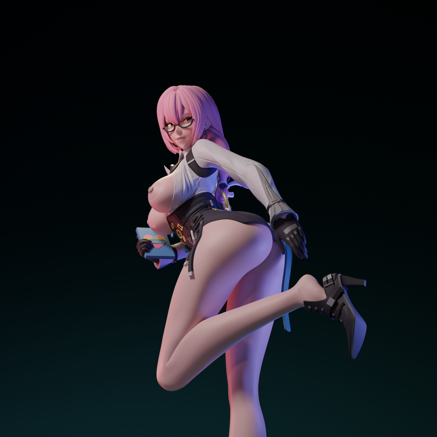 Tsukishiro Yanagi NSFW - Zenless Zone Zero - 1/8