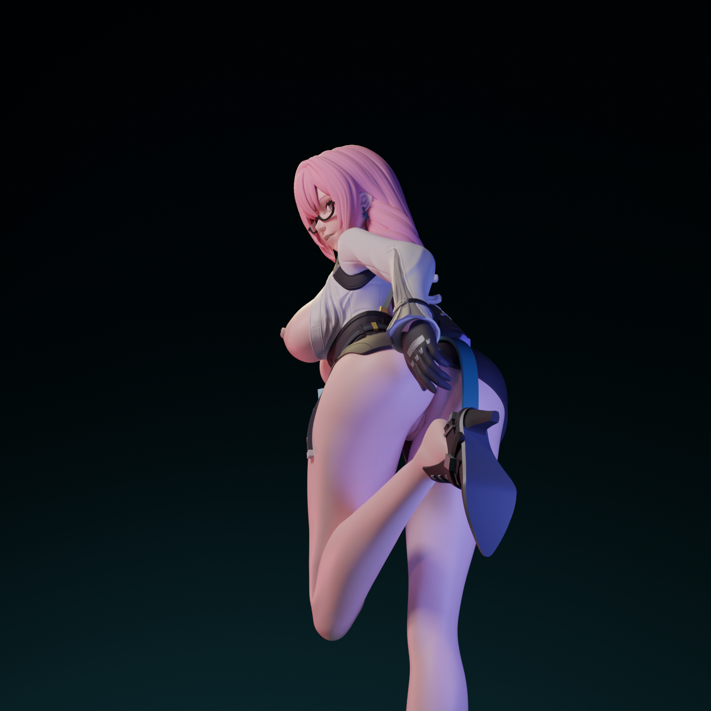 Tsukishiro Yanagi NSFW - Zenless Zone Zero - 1/8