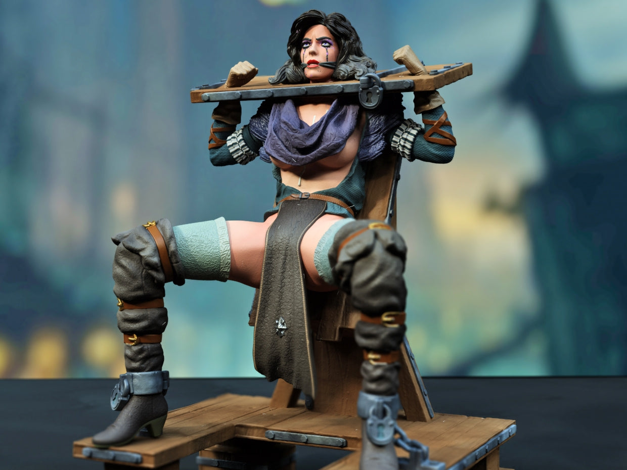 Yennefer Sorcerer Special Edition - The Witcher - STL 3D Print Files - 3D Printed Garage Kit ガレージキット Resin Model Scale Figure フィギュア