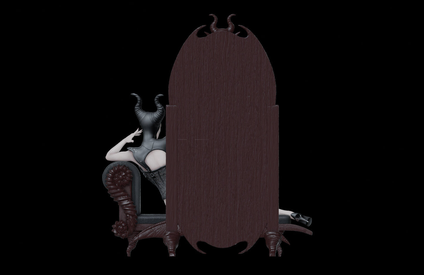 Maleficent Special Edition - STL 3D Print Files - 3D Printed Garage Kit ガレージキット Resin Model Scale Figure フィギュア