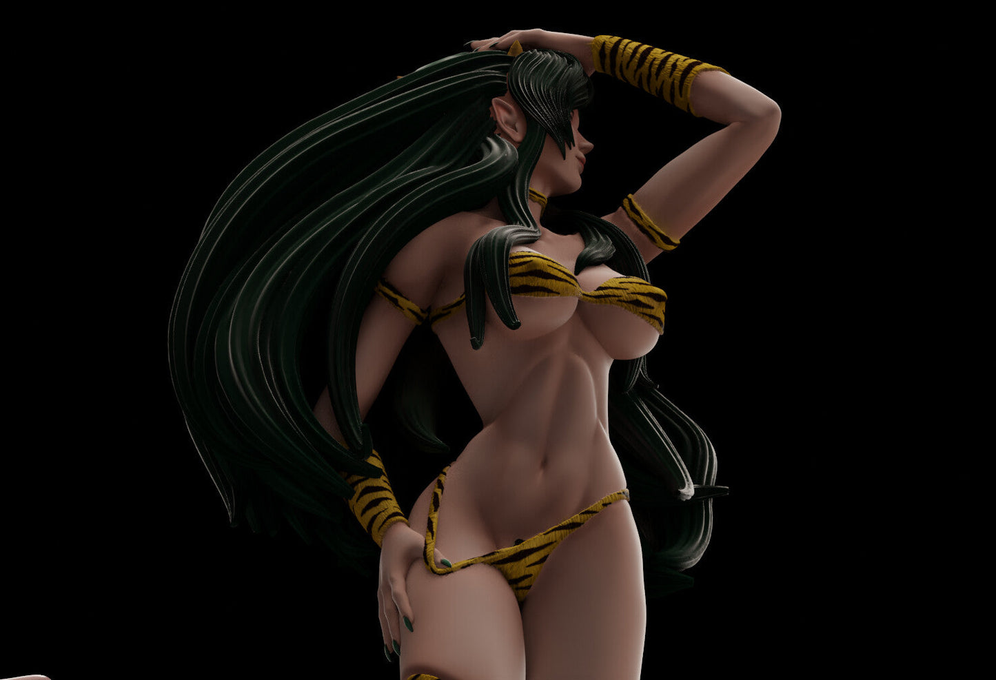 Lum Special Edition - Urusei Yatsura - STL 3D Print Files - 3D Printed Garage Kit ガレージキット Resin Model Scale Figure フィギュア