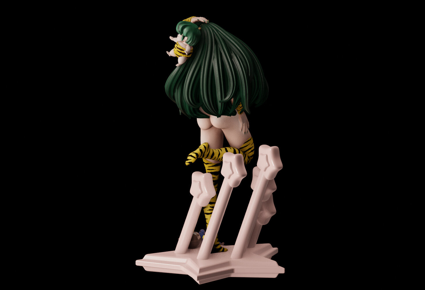 Lum Special Edition - Urusei Yatsura - STL 3D Print Files - 3D Printed Garage Kit ガレージキット Resin Model Scale Figure フィギュア